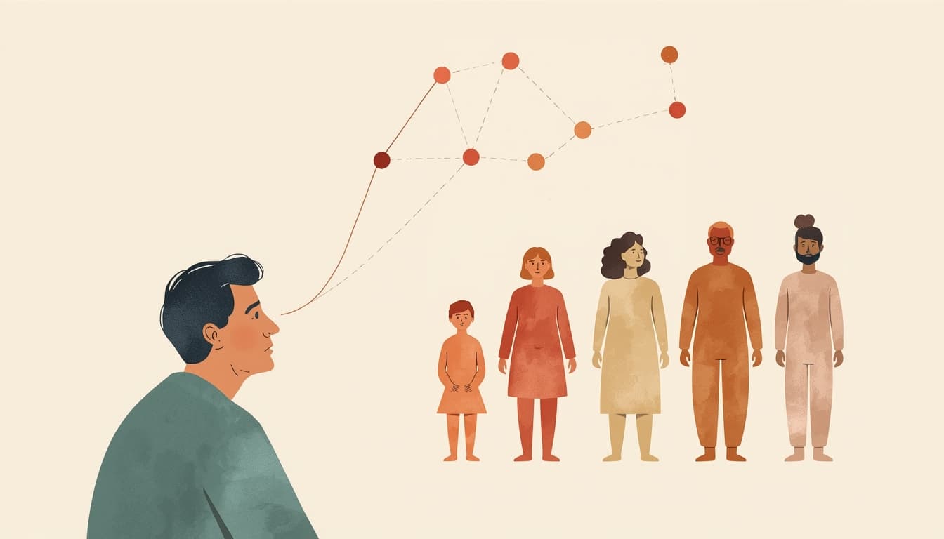 Family of origin quiz illustration