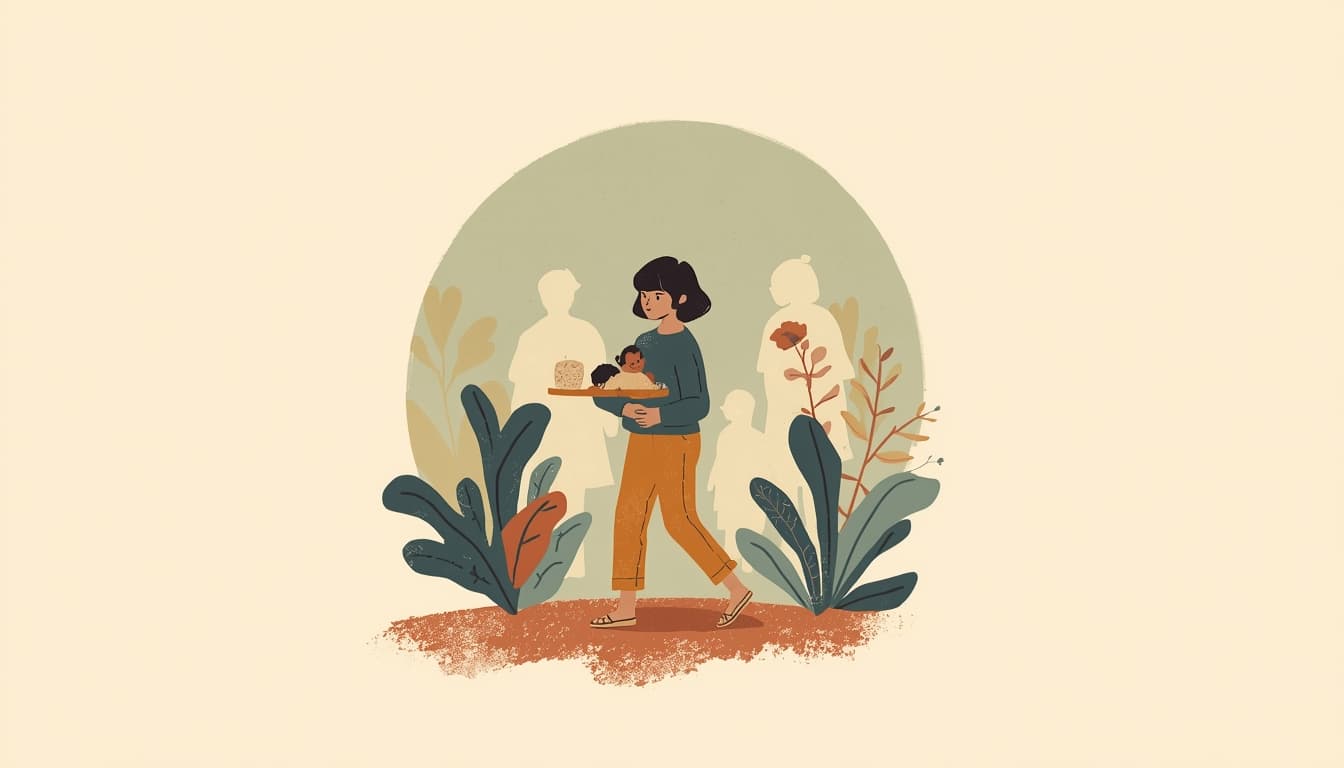 Illustration for the Caretaking or Parentified Child role