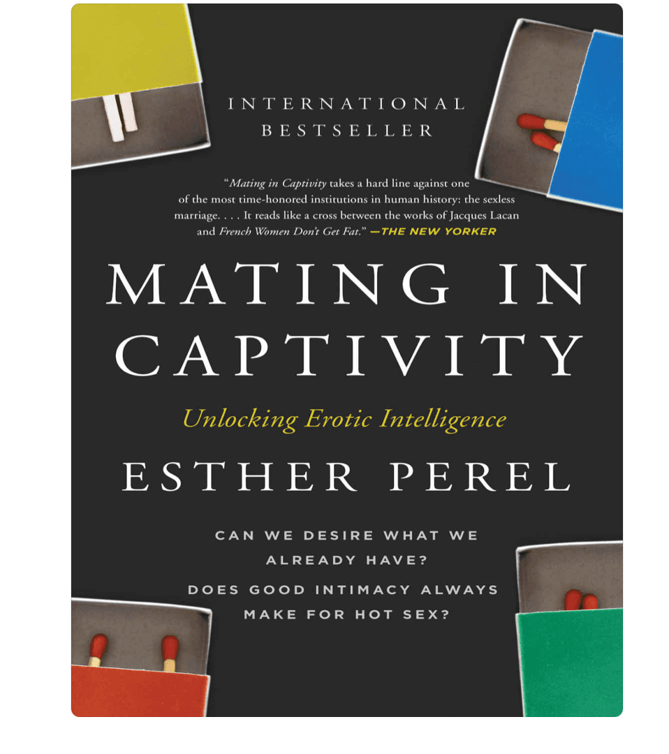 Book cover of Mating in Captivity by Esther Perel.